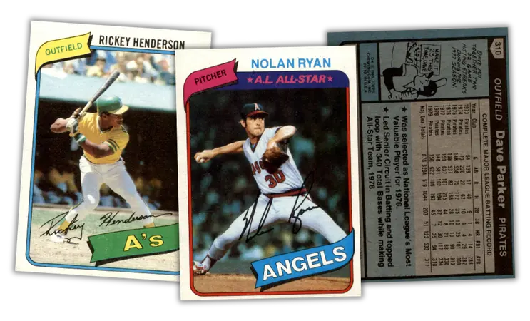 1980 Topps Baseball Cards 